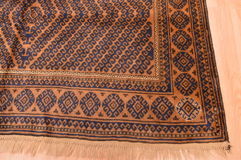 Khan Mohammadi Brown Hand Knotted 69 X 911 Area Rug 100-76515 Image 9