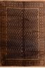 Khan Mohammadi Brown Hand Knotted 69 X 911  Area Rug 100-76515 Thumb 0