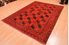Khan Mohammadi Red Hand Knotted 64 X 86  Area Rug 100-76521 Thumb 1