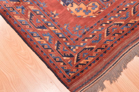 Baluch Red Runner Hand Knotted 33 X 68 Area Rug 100-76523 Image 1