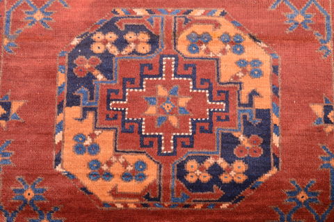 Baluch Red Runner Hand Knotted 33 X 68 Area Rug 100-76523 Image 2