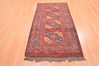 Baluch Red Runner Hand Knotted 33 X 68  Area Rug 100-76523 Thumb 12