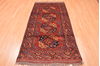 Baluch Red Runner Hand Knotted 33 X 68 Area Rug 100-76523 Thumb 9