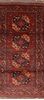 Baluch Red Runner Hand Knotted 33 X 68 Area Rug 100-76523 Thumb 0