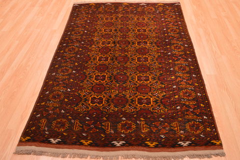 Baluch Red Hand Knotted 44 X 63 Area Rug 100-76524 Image 12