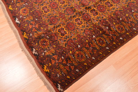 Baluch Red Hand Knotted 44 X 63 Area Rug 100-76524 Image 3