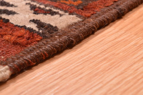Baluch Red Hand Knotted 44 X 63 Area Rug 100-76524 Image 5