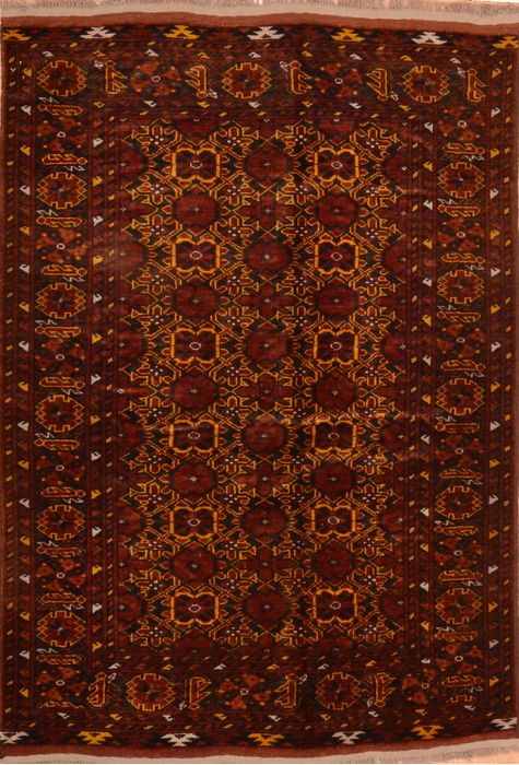 Baluch Red Hand Knotted 44 X 63 Area Rug 100-76524 Image 0