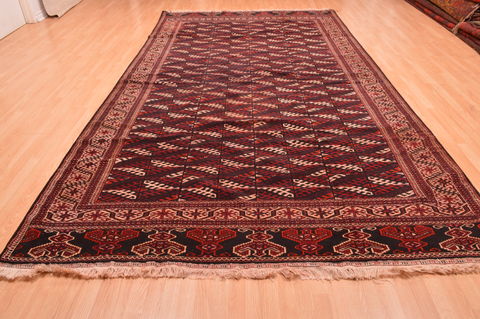 Khan Mohammadi Brown Hand Knotted 74 X 137 Area Rug 100-76526 Image 15