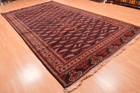 Khan Mohammadi Brown Hand Knotted 74 X 137 Area Rug 100-76526 Image 16