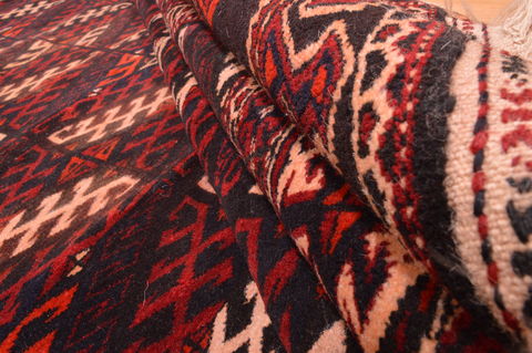 Khan Mohammadi Brown Hand Knotted 74 X 137 Area Rug 100-76526 Image 8