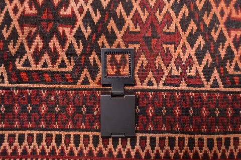 Baluch Brown Hand Knotted 74 X 104 Area Rug 100-76527 Image 11