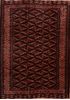 Baluch Brown Hand Knotted 74 X 104 Area Rug 100-76527 Thumb 0