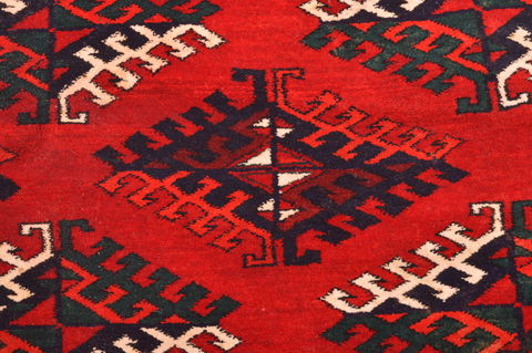 Khan Mohammadi Red Hand Knotted 710 X 1111 Area Rug 100-76528 Image 12