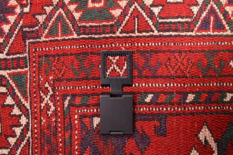 Khan Mohammadi Red Hand Knotted 710 X 1111 Area Rug 100-76528 Image 17