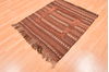 Kilim Brown Square Hand Knotted 37 X 40  Area Rug 100-76531 Thumb 2