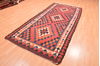 Kilim Red Runner Hand Knotted 49 X 106 Area Rug 100-76533 Thumb 2