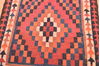 Kilim Red Runner Hand Knotted 49 X 106 Area Rug 100-76533 Thumb 4