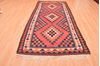 Kilim Red Runner Hand Knotted 49 X 106  Area Rug 100-76533 Thumb 5