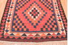 Kilim Red Runner Hand Knotted 49 X 106 Area Rug 100-76533 Thumb 6