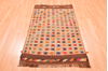 Kilim Beige Hand Knotted 30 X 410 Area Rug 100-76536 Thumb 1