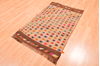 Kilim Beige Hand Knotted 30 X 410 Area Rug 100-76536 Thumb 2