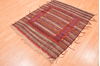 Kilim Red Hand Knotted 42 X 411 Area Rug 100-76538 Thumb 2