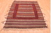 Kilim Red Hand Knotted 42 X 411 Area Rug 100-76538 Thumb 4