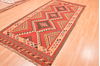 Kilim Orange Runner Hand Knotted 49 X 96 Area Rug 100-76541 Thumb 2