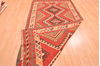 Kilim Orange Runner Hand Knotted 49 X 96  Area Rug 100-76541 Thumb 7