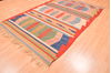 Kilim Red Hand Knotted 511 X 88  Area Rug 100-76543 Thumb 2