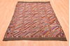 Kilim Brown Hand Knotted 46 X 69  Area Rug 100-76544 Thumb 3