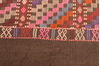 Kilim Brown Hand Knotted 46 X 69  Area Rug 100-76544 Thumb 7