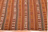 Kilim Brown Runner Flat Woven 410 X 120 Area Rug 100-76549 Thumb 6
