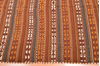 Kilim Brown Runner Flat Woven 410 X 120  Area Rug 100-76549 Thumb 6