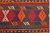 Kilim Red Runner Hand Knotted 50 X 100 Area Rug 100-76551 Thumb 9