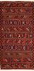 Kilim Red Runner Hand Knotted 50 X 100 Area Rug 100-76551 Thumb 0