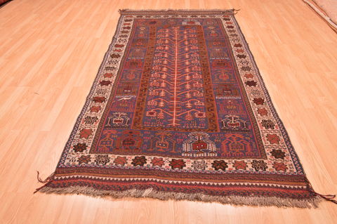 Kilim Brown Hand Knotted 46 X 86 Area Rug 100-76552 Image 10