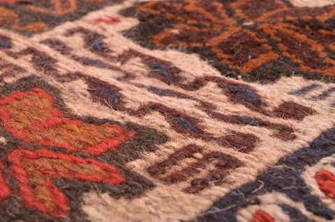 Kilim Brown Hand Knotted 46 X 86 Area Rug 100-76552 Image 7