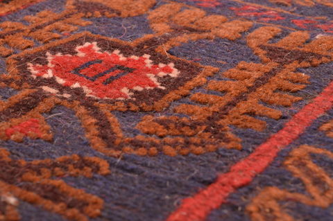 Kilim Brown Hand Knotted 46 X 86 Area Rug 100-76552 Image 8