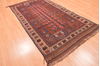 Kilim Brown Hand Knotted 46 X 86  Area Rug 100-76552 Thumb 4