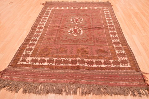 Kilim Brown Hand Knotted 54 X 710 Area Rug 100-76555 Image 1