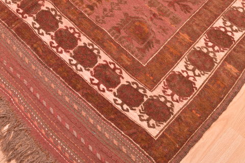 Kilim Brown Hand Knotted 54 X 710 Area Rug 100-76555 Image 3