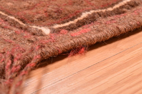 Kilim Brown Hand Knotted 54 X 710 Area Rug 100-76555 Image 5