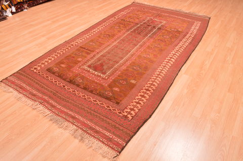 Kilim Beige Runner Hand Knotted 51 X 97 Area Rug 100-76556 Image 2
