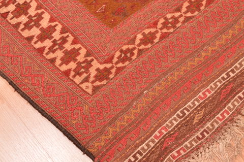 Kilim Beige Runner Hand Knotted 51 X 97 Area Rug 100-76556 Image 4
