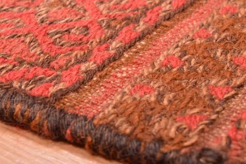 Kilim Beige Runner Hand Knotted 51 X 97 Area Rug 100-76556 Image 8
