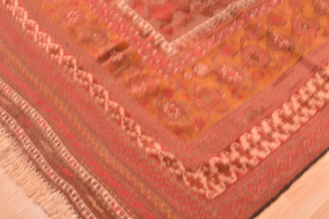 Kilim Beige Runner Hand Knotted 51 X 97 Area Rug 100-76556 Image 9
