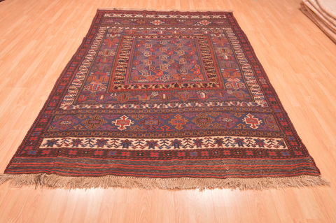 Kilim Red Hand Knotted 510 X 86 Area Rug 100-76557 Image 1
