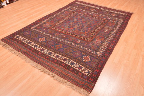 Kilim Red Hand Knotted 510 X 86 Area Rug 100-76557 Image 2